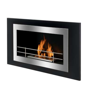 hot sale liquid bio ethanol fuel wall mount ethanol fireplace with 3 burners